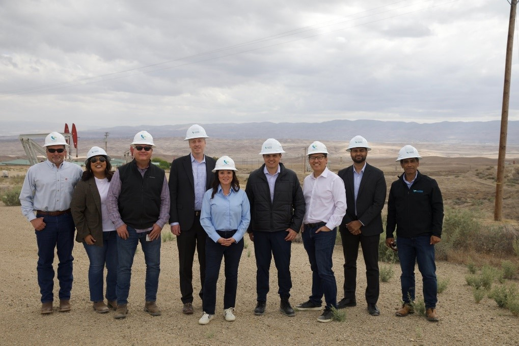 Labor Secretary Lori Chavez-DeRemer (center) visits an oil and gas facility. Labor Secretary Lori Chavez-DeRemer (center) visits an oil and gas facility.