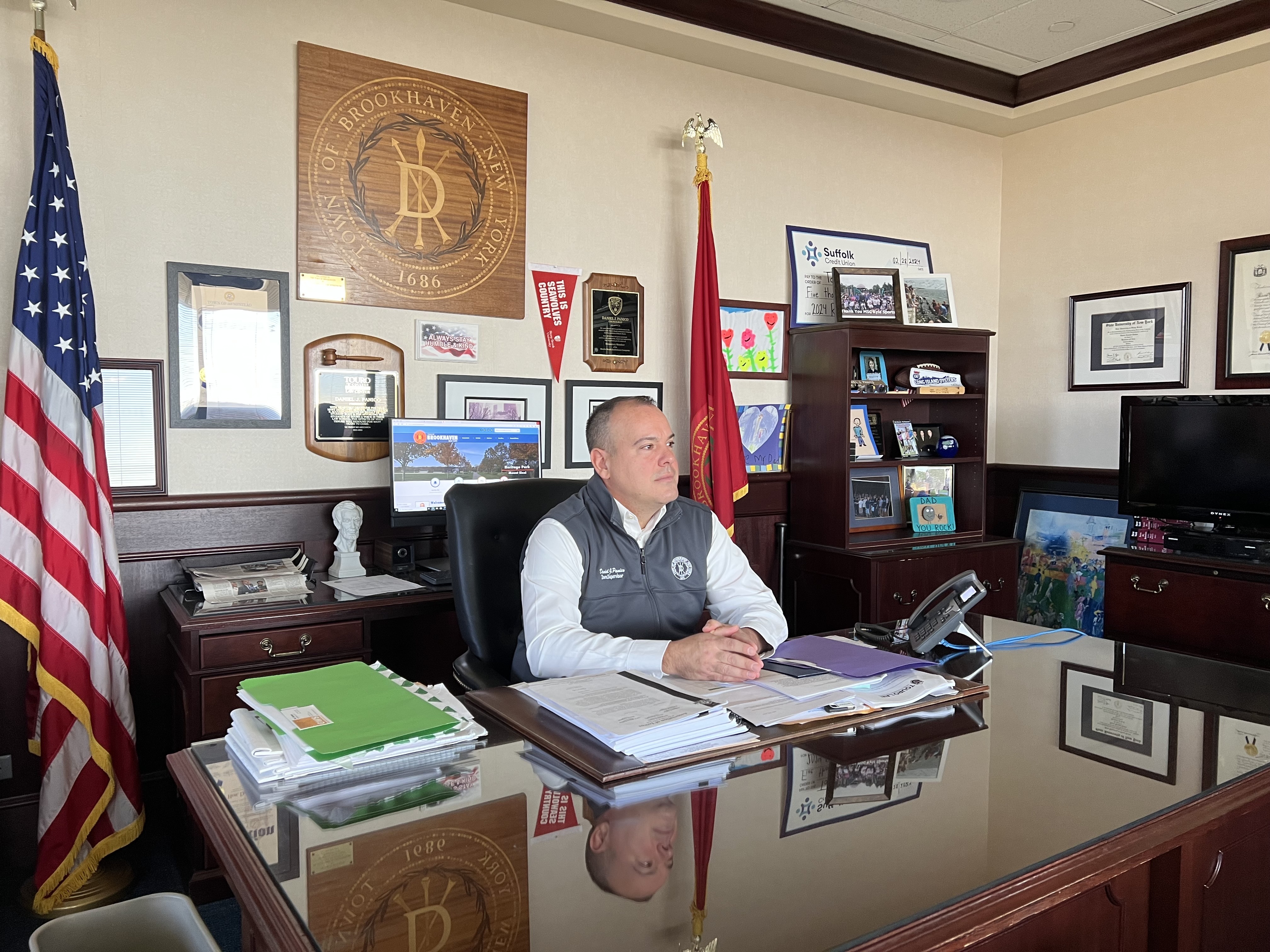 Dan Panico, supervisor of the town of Brookhaven. Dan Panico, supervisor of the town of Brookhaven.